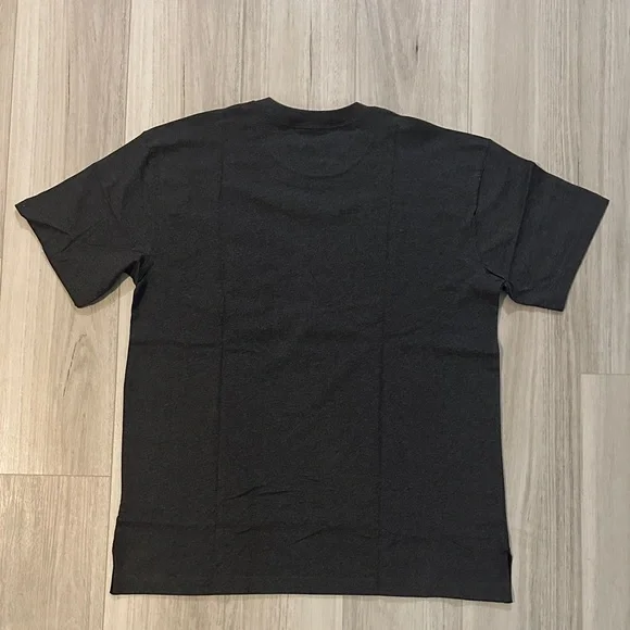 Men’s Carhartt Heathered Charcoal Cotton Pocketed Short Sleeve Tee - Picture 9 of 10